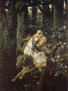 Viktor Vasnetsov Ivan the Tsarevich Riding the Grey Wolf France oil painting artist